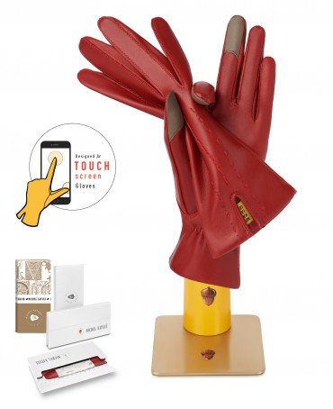 Перчатки Женские icAs.K11-ELEGE/ROUGE