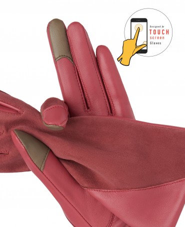 Перчатки Женские icAs.KLS13-GABRE/BERY