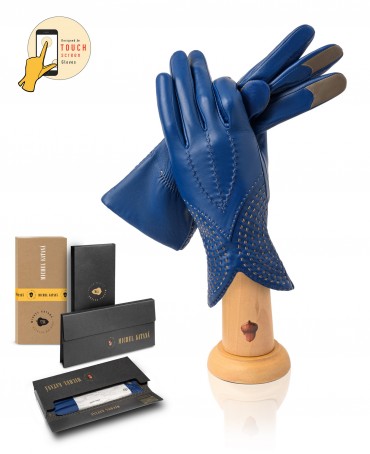 Перчатки Женские io.K11-ETNICHE/BLUE.GR