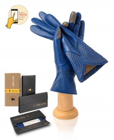 Перчатки Женские io.K11-ETNICHE/BLUE.GR