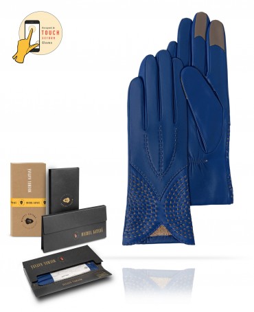 Перчатки Женские io.K11-ETNICHE/BLUE.GR