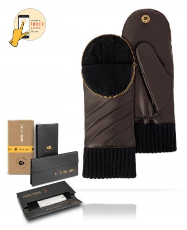 Варежки Женские io.K11-MITAINE31/BL