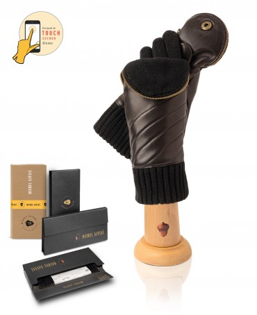 Варежки Женские io.K11-MITAINE31/BL