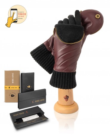 Варежки Женские io.K11-MITAINE31/WINE