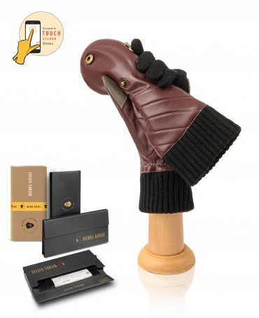 Варежки Женские io.K11-MITAINE31/WINE