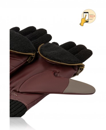 Варежки Женские io.K11-MITAINE31/WINE