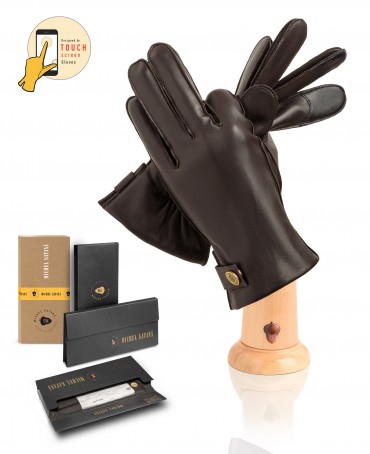 Перчатки Мужские io.K12-STONE/COFFEE