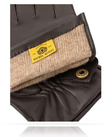 Перчатки Мужские io.K12-STONE/COFFEE