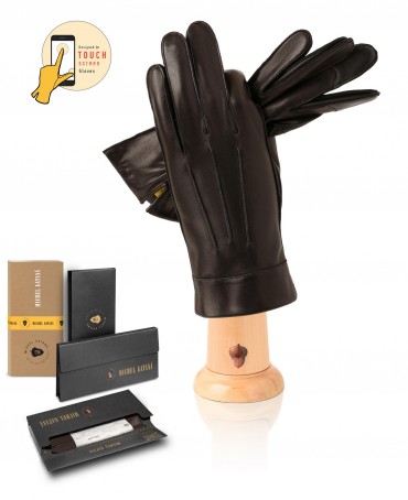 Перчатки Мужские io.K12-TRIJON/BL