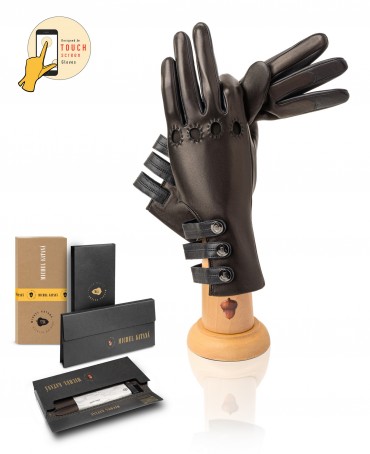 Перчатки Женские io.K81-AORY/BL.OC