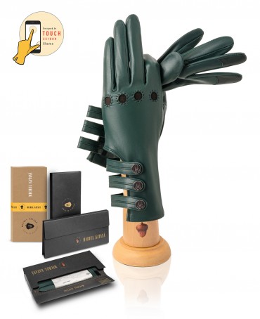 Перчатки Женские io.K81-AORY/PEWTER.BL