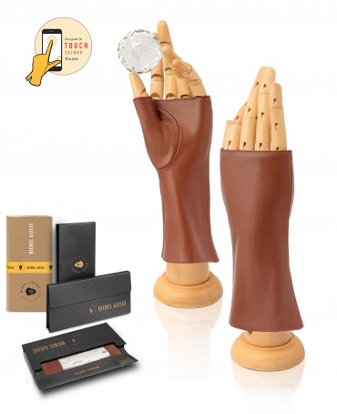 Перчатки-митенки Женские io.K81-ARTISI/COGN