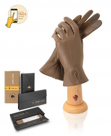 Перчатки Женские io.K83-ELEGE/BLEU.GREY