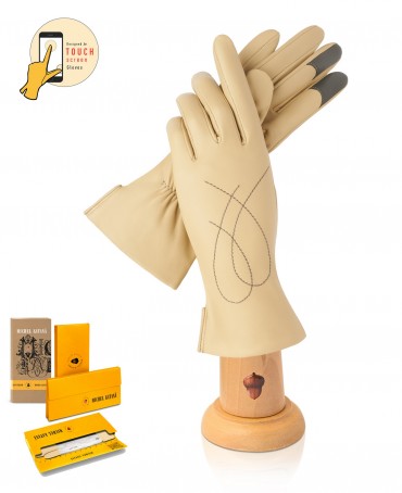 Перчатки Женские icD.K11-COUERE/BEIGE