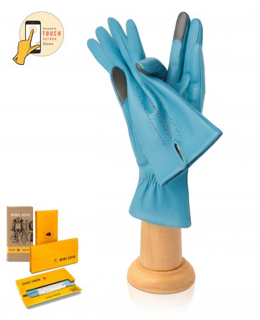 Перчатки Женские icD.K13-ELEGE/BLEU.GREY