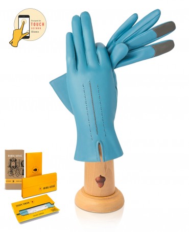 Перчатки Женские icD.K13-ELEGE/BLEU.GREY