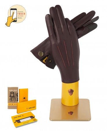 Перчатки Мужские icD.K83-ATHJON/COFFEE