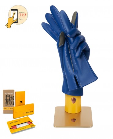 Перчатки Женские icD.K83-ELEGE/BLUE.GREY