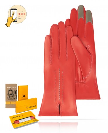 Перчатки Женские icD.K83-ELEGE/RED.GREY