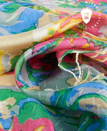 Палантин Женский S30-SUNFLOWER/MULTI