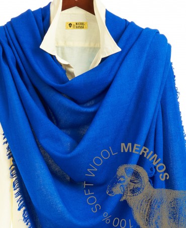 Палантин Унисекс JW100-BERGE/ROYAL.BLUE