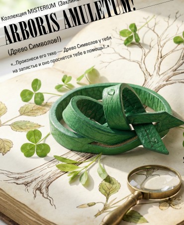 Ремешок на сумку-БРАСЛЕТ-держатель Брелока Унисекс Pi-ARBORIS AMULETUM!