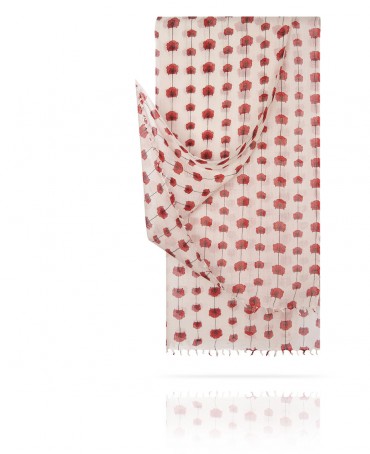 Палантин Женский W40.120-FL.PETITE/ROSE