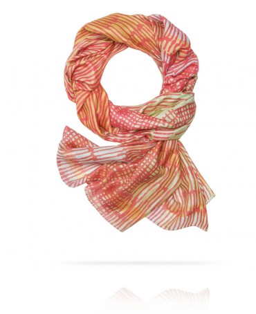 Палантин Женский SN40-GRAPHICALE/PEACH