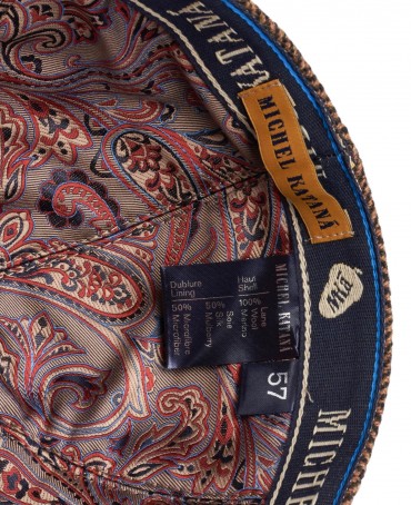 Кепка с козырьком, Бейсболка Мужская-Унисекс TWEED GLASGOW TERRELLE из твида (Плотная Костюмно-Блейзерная ШЕРСТЬ) TWEED.6-GLASGOW/TERRELLE