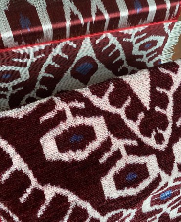 Шелковый (Бахмаль) Клатч-конверт-папка-косметичка RISUS TERRA! (Улыбка Земли!) THINY_RISUS TERRA!