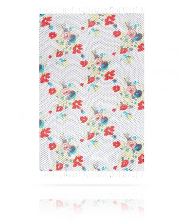 Палантин Женский S30-BRUSH.FLOWER/LIGHT