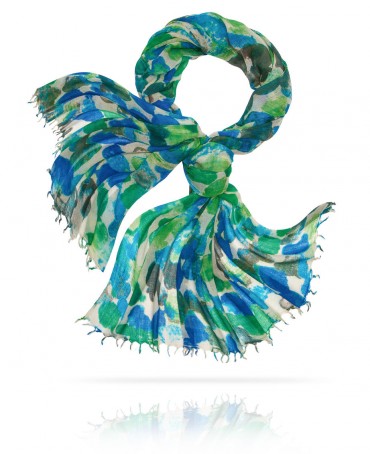 Палантин Женский W40.120-LABITINTHE/EMER