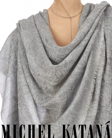 Палантин Унисекс JqT.W60_24DMW-8.9/BRUNISH