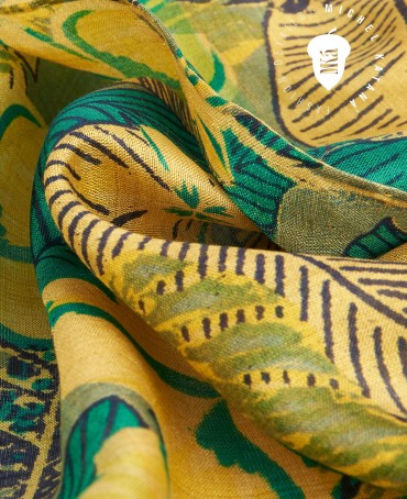 Палантин Женский SN40-TROPICAL/GREEN