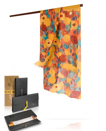 Палантин Унисекс JW70-JARDIN.DE.FL/ORANGE