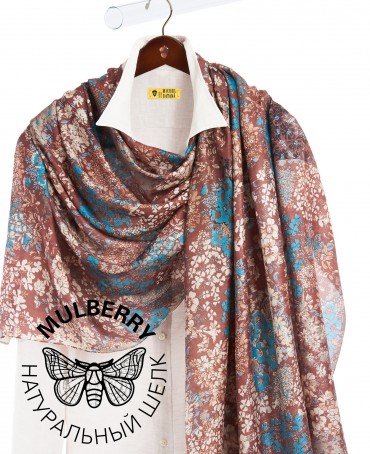 Палантин Женский SN40-SPRING/BROWN