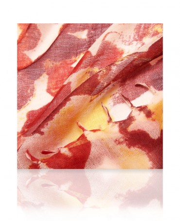 Палантин Женский W40.120-LABITINTHE/ROUGE