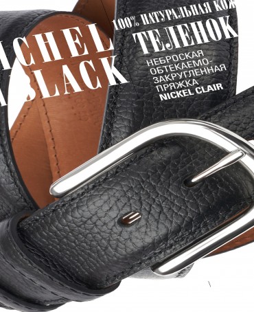 Ремень Унисекс DC-CRV.1S-40/NOIR