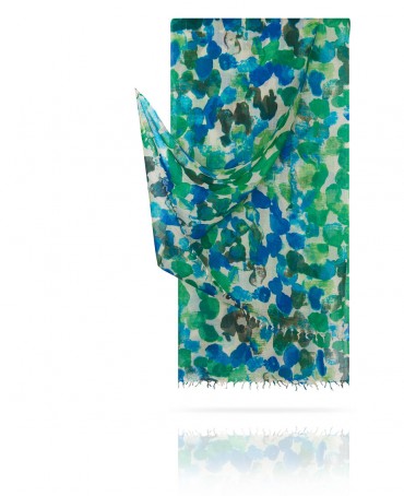 Палантин Женский W40.120-LABITINTHE/EMER