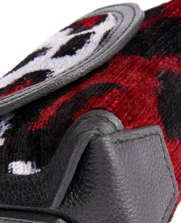 Шелковая (Бахмаль) Сумочка RUBRA SYNCTA! (Бордовая синкопа) Bebe_RUBRA SYNCTA!