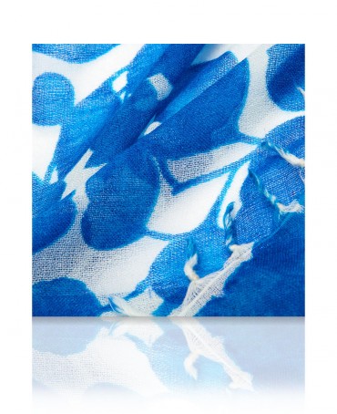 Палантин Женский W40.120-PAIX/BLEU