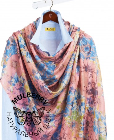 Палантин Женский SN40-VINCI/PEACH