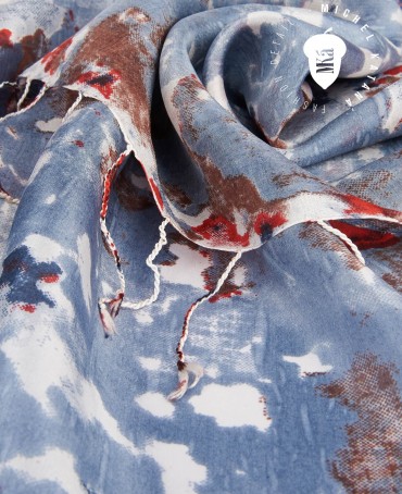 Палантин Женский S30-MAZE/GREY