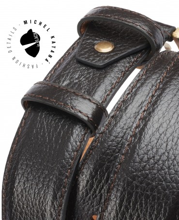 Ремень Унисекс DC-CRV.1S-40/CAFÉ.NOIR