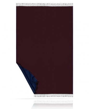 Шаль Унисекс W750-CHALE/WINE.NAVY