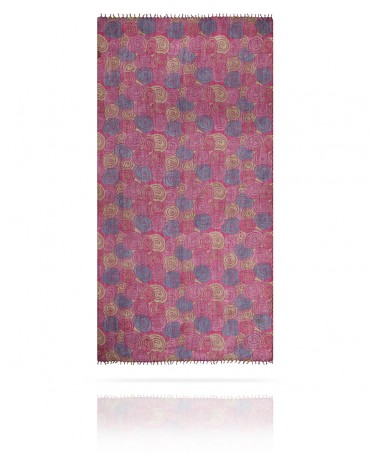 Палантин Женский W40.120-SPIRALE/LILAS