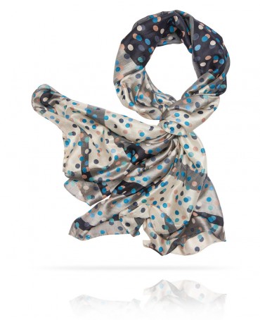 Палантин Женский SN40-POLKA.LIBRE/GREY