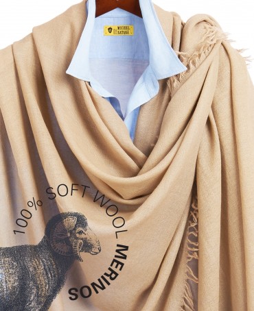 Палантин Унисекс JW100-BERGE/SHATOOSH