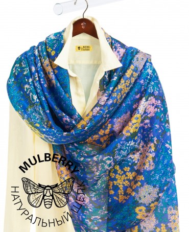 Палантин Женский SN40-SPRING/BLUE