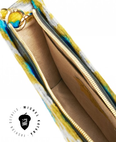 Шелковый (Бахмаль) Клатч-конверт-папка-косметичка CLARITAS EXISTENTIAE! (Яркость бытия) Clutch_CLARITAS EXISTENTIAE!